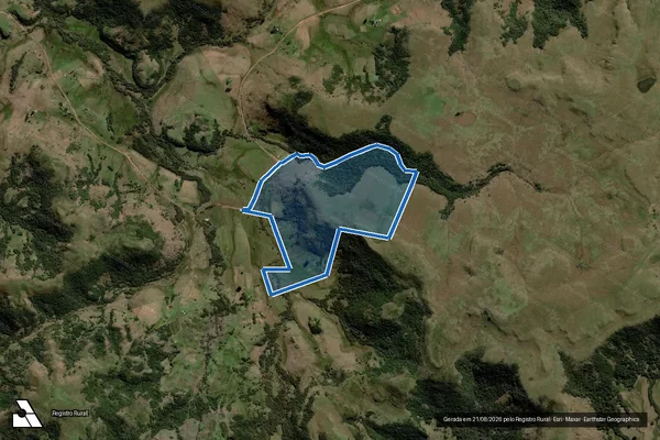 Imagem de satélite de Agropecuária Esteves B - Agropecuária Esteves B em Rosário do Sul - RS