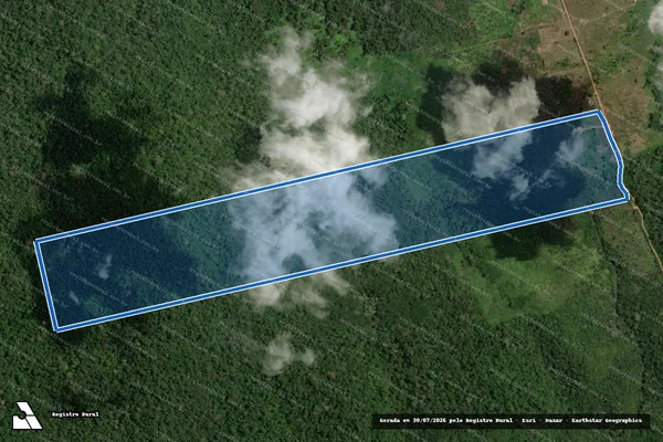 Imagem de satélite de SÍTIO COLINA - PARTE 1 em Brasil Novo - PA
