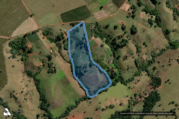 Imagem de satélite de FAZENDA POSSES - Parte 1 em Patos de Minas - MG