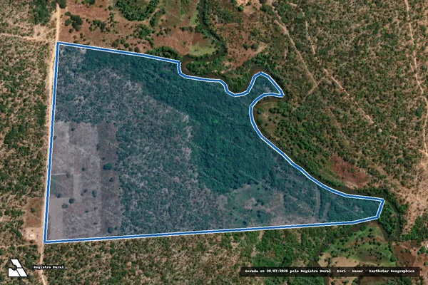 Imagem de satélite de FAZENDA MALICIAS - Parte 1 em Uruçuí - PI