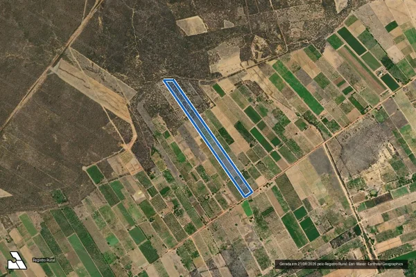 Imagem de satélite de Lote 28 ? Projeto de Assentamento Senador Mansueto de Lavor - Lote 28 ? Projeto de Assentamento Senador Mansueto de Lavor em Petrolina - PE