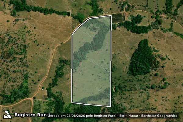 Imagem de satélite de LOTE 100? P.A. IRACEMA I - LOTE 100 ? P.A. IRACEMA I ? LADO A em Juína - MT