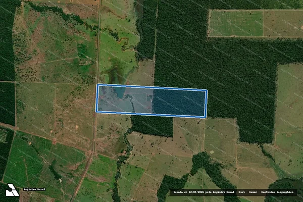 Imagem de satélite de LOTE 03 GL 08, GLEBA CONCEIÇÃO-ST COSTA MARQUES, PF/G. MIRIM - Parte 1 em Costa Marques - RO
