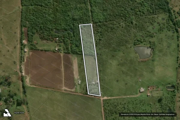 Imagem de satélite de Fração de campo - Parte 1 em Uruguaiana - RS