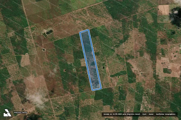 Imagem de satélite de FAZENDA ESTRELA DALVA/PARTE 01 - Parte 10 em São Mateus do Maranhão - MA