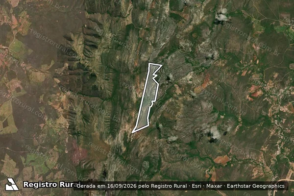 Imagem de satélite de FAZENDA CAPÃO GRANDE - FAZENDA CAPÃO GRANDE em Licínio de Almeida - BA