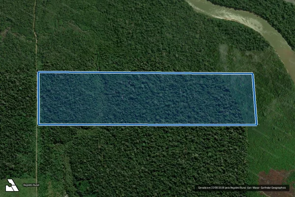Imagem de satélite de SITIO REI ARTUR-LOTE 03 SETOR 02 GLEBA RIO PRETO