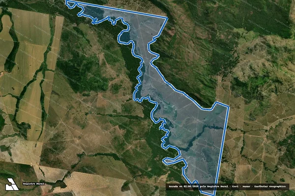 Imagem de satélite de FAZENDA BEIRA RIO - PARTE 1 em São Félix do Xingu - PA
