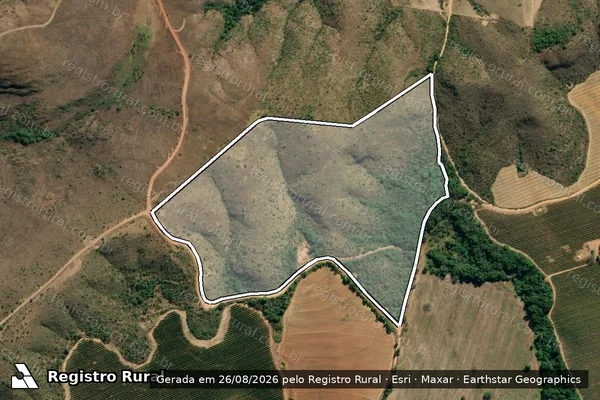 Imagem de satélite de Fazenda Campo Limpo - 01 em Patrocínio - MG