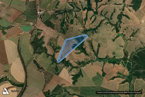 Imagem de satélite de Fazenda Santa Rita em None