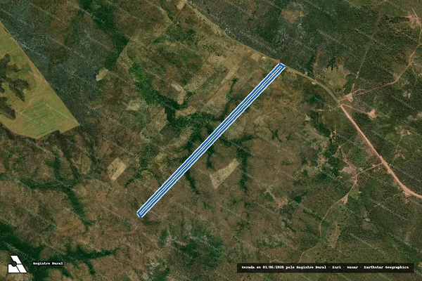 Imagem de satélite de Fazenda Santa Rita - Santa Rita IV em Buriti Bravo - MA
