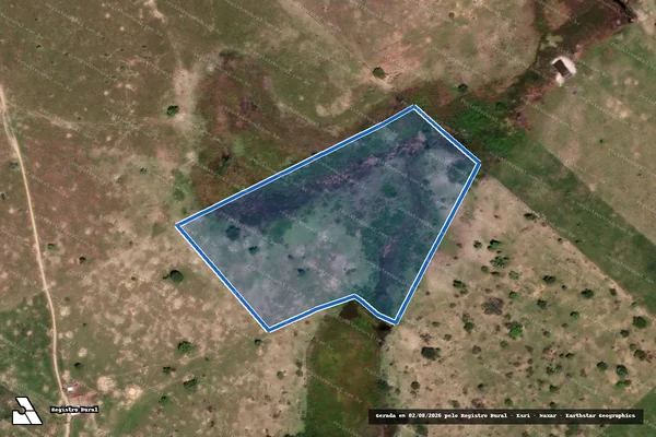 Imagem de satélite de FAZENDA BONFIM, UBERABA E ORIENTE - PARCELA 02 em Itanhém - BA