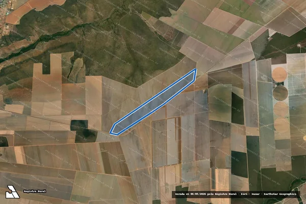 Imagem de satélite de Fazenda Tara II - Gleba 1 em São Desidério - BA