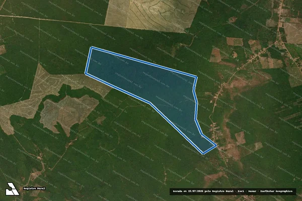 Imagem de satélite de FAZENDA NOVA  - PARTE 1 em Timon - MA