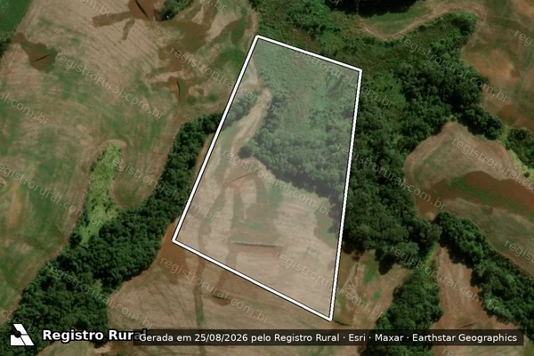 Imagem de satélite de FAZENDA MACAQUINHO II - Parte 1 em Pitanga - PR