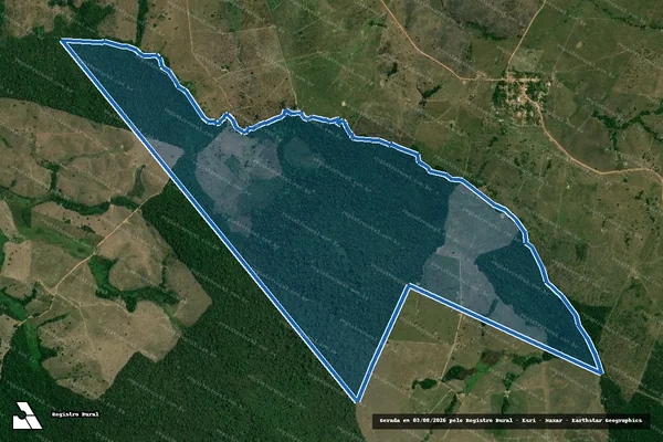 Imagem de satélite de Fazenda Aventura - Parte Única em Nova Ipixuna - PA