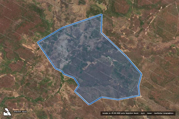 Imagem de satélite de CAJUEIRO - Parte 1 em Oeiras - PI