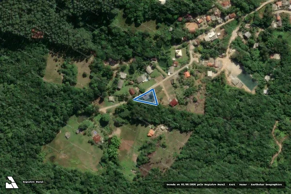 Imagem de satélite de Imóvel Sueli - Parte 1 em Biguaçu - SC