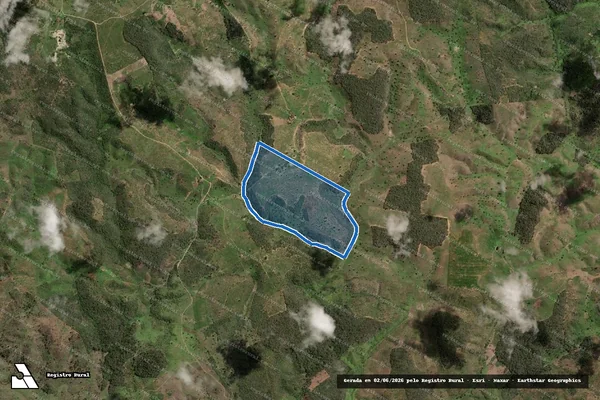 Imagem de satélite de FAZENDA SUSSUARANA - PARTE 1 em Mairi - BA