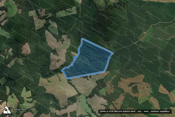 Imagem de satélite de Fazenda Turvo - Parte 1 em Lapa - PR
