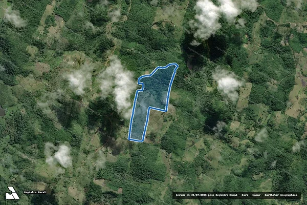 Imagem de satélite de FAZENDA SÃO FRANCISCO - Parte 1 em Ilhéus - BA