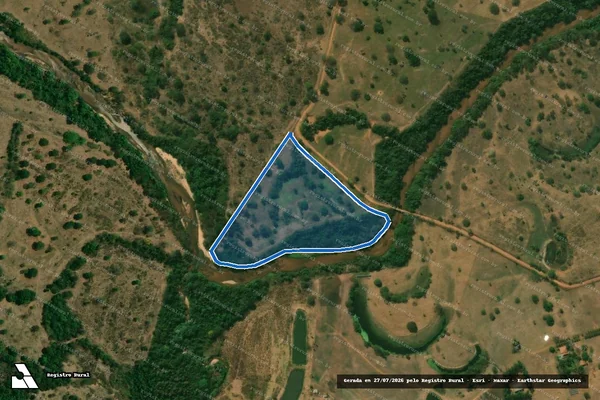 Imagem de satélite de Fazenda Terra Santa - 02 em Poxoréu - MT