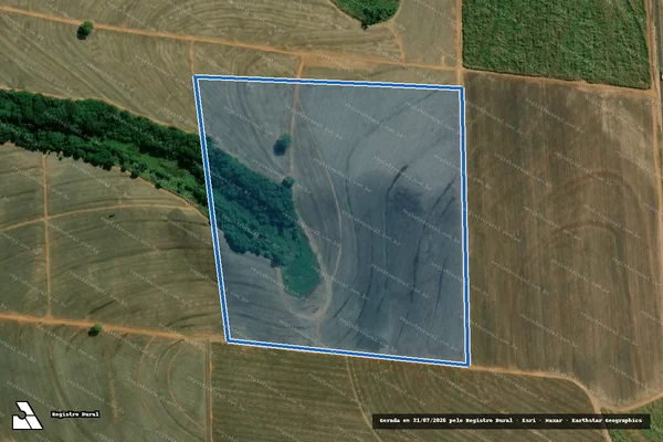 Imagem de satélite de Fazenda Capelinha - ÁREA REMANESCENTE em Novais - SP