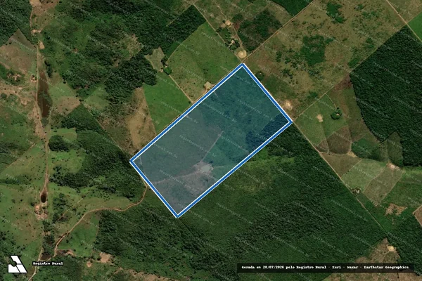 Imagem de satélite de Lote 17 da Gleba 28 do PIC/BC - Parcela 1 em Barra do Corda - MA