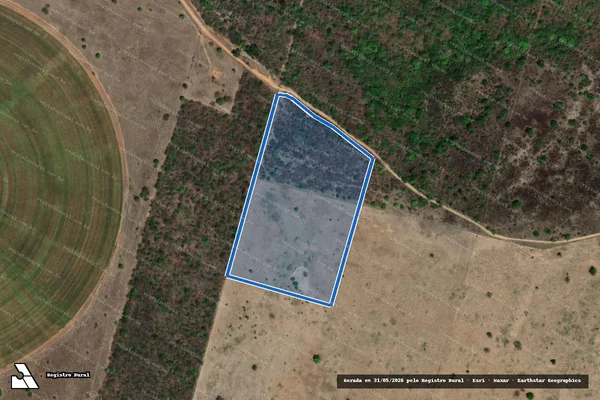 Imagem de satélite de Fazenda Campo Redondo I - Parte 2 em Matias Cardoso - MG