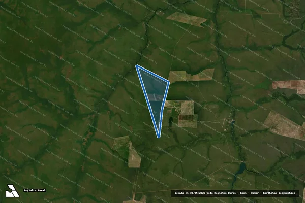 Imagem de satélite de Fazenda Caapora - Parte 1 em Campos de Júlio - MT