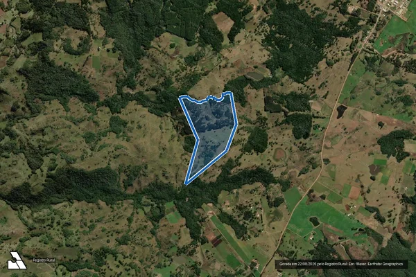 Imagem de satélite de Fazenda Monte Alegre - PARTE 1 em Monte Alegre dos Campos - RS