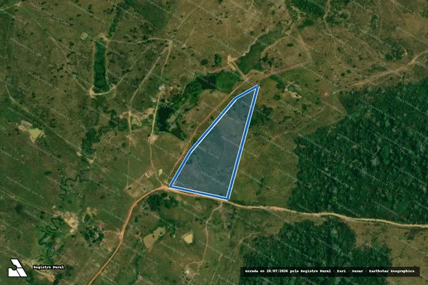 Imagem de satélite de Lote 36 - P.A. Itamaraty II / Única em Rio Branco - AC