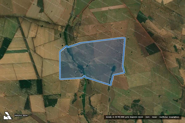Imagem de satélite de Fazenda São Mateus de Baixo ou Marmeleiro - Gleba 04 em Itapagipe - MG