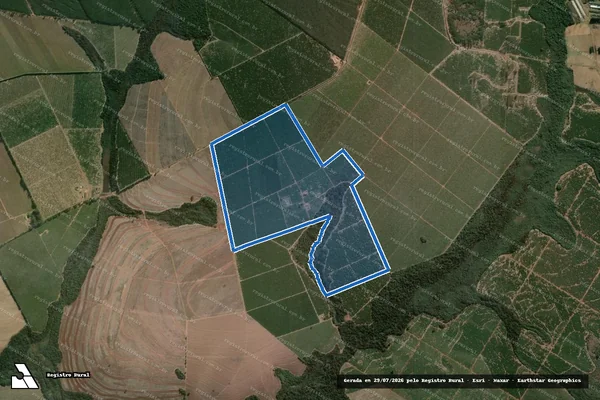 Imagem de satélite de Fazenda Cachoeira Gleba A / PARTE 1 em Botucatu - SP