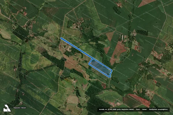 Imagem de satélite de Lote de terras nº 186/A-REMANESCENTE - Lote de terras nº 186/A(REMANESCENTE) em Sarandi - PR