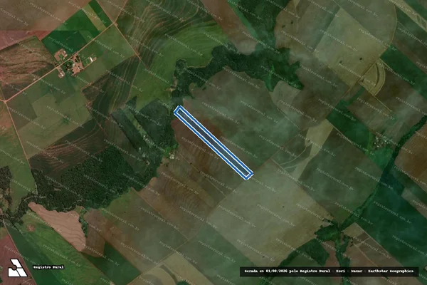 Imagem de satélite de Lote de terras nº 33/1 - Lote de terrras nº 33/1 em Maringá - PR