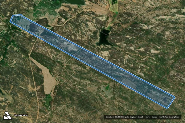 Imagem de satélite de SITIO MATURI - SITIO MATURI em Janduís - RN