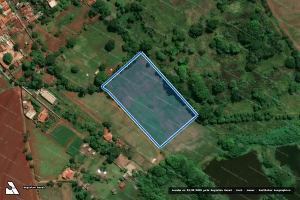 Imagem de satélite de Imovel rural em um lugar denominado Formiga - GLEBA A em Pitangueiras - SP