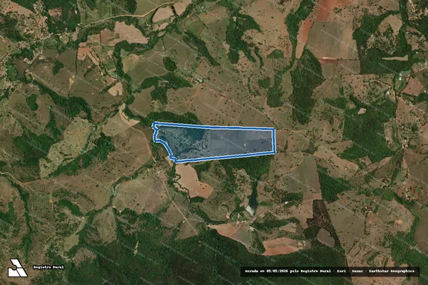 Imagem de satélite de FAZENDA MORADA NOVA - Parte 1 em Capim Branco - MG