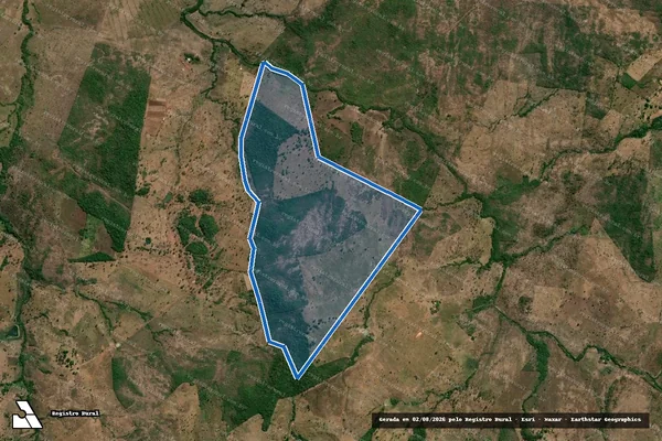 Imagem de satélite de FAZENDA FLORESTA em São João do Paraíso - MA