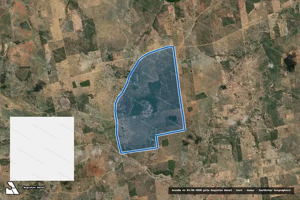Imagem de satélite de Fazenda Formosa  - Parcela 1 em Mairi - BA