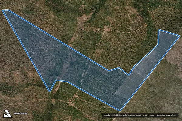 Imagem de satélite de GLEBA SAQUINHO - DATA VARZEA DO CANTO - Parte 1 em Guadalupe - PI