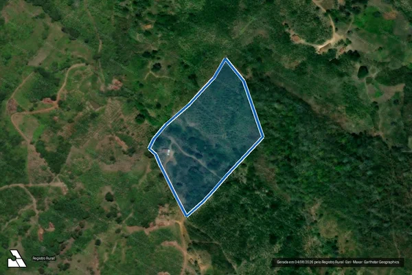 Imagem de satélite de SITIO BURACO D ÁGUA - Parte 1 em Alagoa Nova - PB