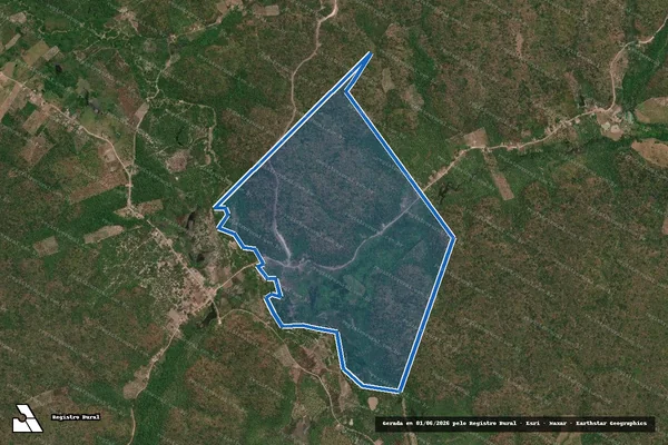 Imagem de satélite de FAZENDA BOM PRINCÍPIO - 001 em Coelho Neto - MA