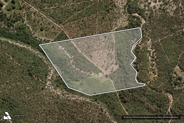 Imagem de satélite de FAZENDA LAGES / GLEBA 10 - A - GLEBA 10 em Pintópolis - MG