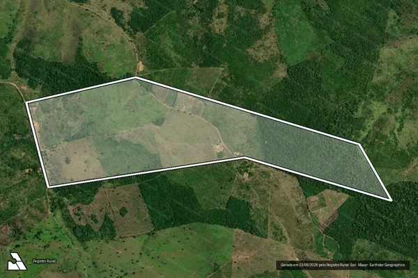 Imagem de satélite de FAZENDA SÃO FRANCISCO / Parcela 1 em Arame - MA