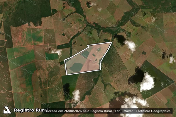 Imagem de satélite de Fazenda Vitória Área Nº 03 - Fazenda Vitoria em Costa Rica - MS