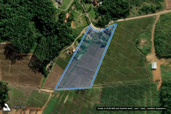 Imagem de satélite de PROPRIEDADE FAMÍLIA BONKOSKI - PROPRIEDADE FAMÍLIA BONKOSKI em Guaramirim - SC