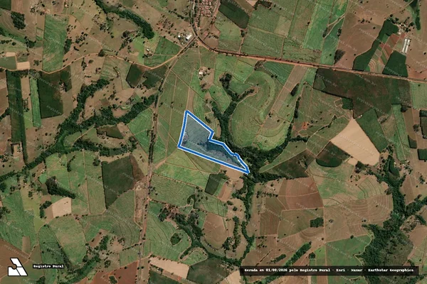 Imagem de satélite de Sitio Esperança - Sitio Esperança em Monte Aprazível - SP