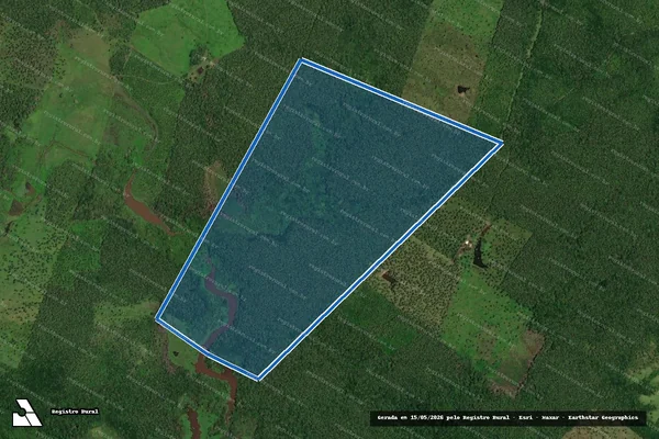 Imagem de satélite de FAZENDA SANTA HELENA - Parte 1 em Pedro do Rosário - MA
